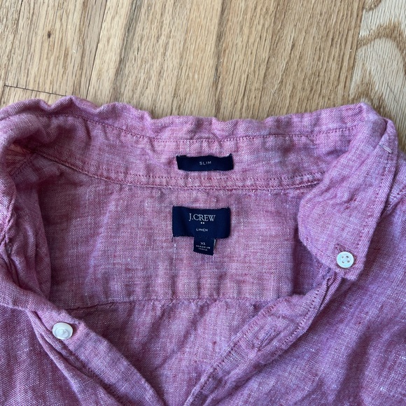 J. crew Linen Button Down - Picture 3 of 3